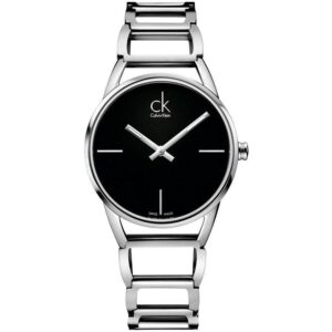 Calvin Klein K3G23121 Stately Quartz Black Dial Women's Watch