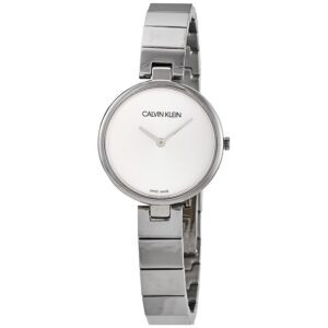 Calvin Klein K8G23146 Authentic Quartz Silver Dial Women's Watch