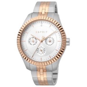 Esprit ES1L202M0115 Rose Gold-Grey Strap Women's Watch