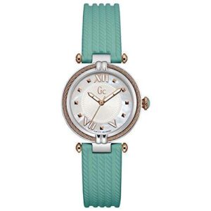 Guess Collection Y18008L1 Quartz Analog And Silicone Strap Women's Watch