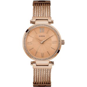 Guess W0638L4 Analog Rose Gold Dial Women's Watch