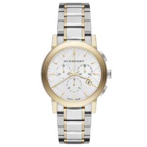 Burberry The City Two-Tone Chronograph Unisex Watch BU9751